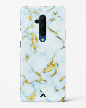 White Gold Marble Hard Case Phone Cover-(OnePlus)