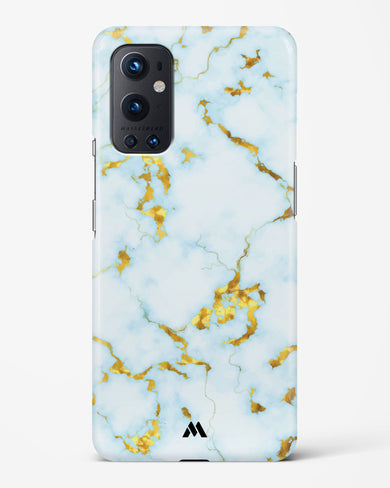 White Gold Marble Hard Case Phone Cover-(OnePlus)