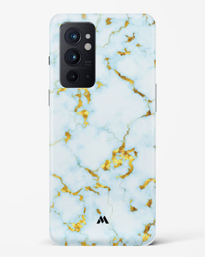 White Gold Marble Hard Case Phone Cover-(OnePlus)
