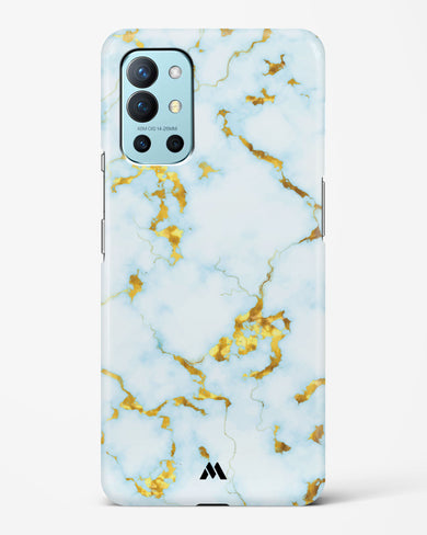 White Gold Marble Hard Case Phone Cover-(OnePlus)