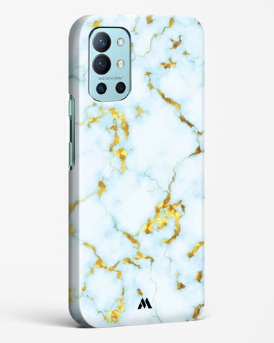 White Gold Marble Hard Case Phone Cover-(OnePlus)