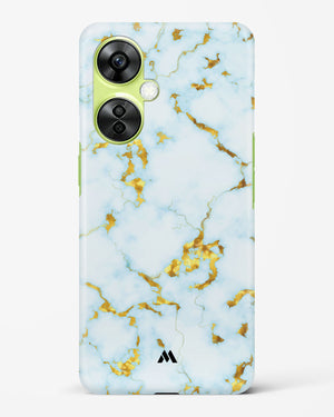 White Gold Marble Hard Case Phone Cover (OnePlus)