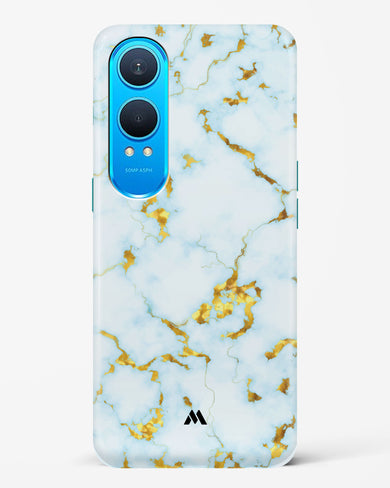 White Gold Marble Hard Case Phone Cover (OnePlus)