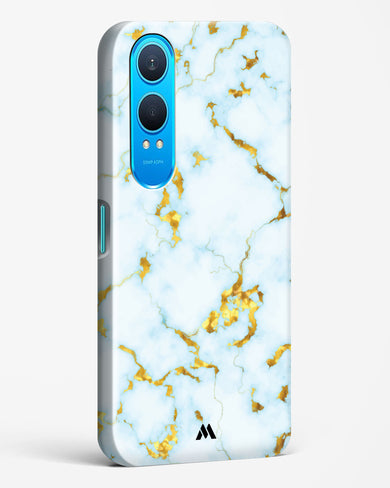 White Gold Marble Hard Case Phone Cover (OnePlus)