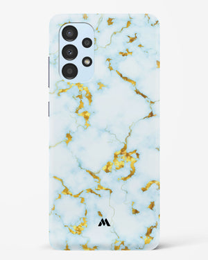 White Gold Marble Hard Case Phone Cover (Samsung)