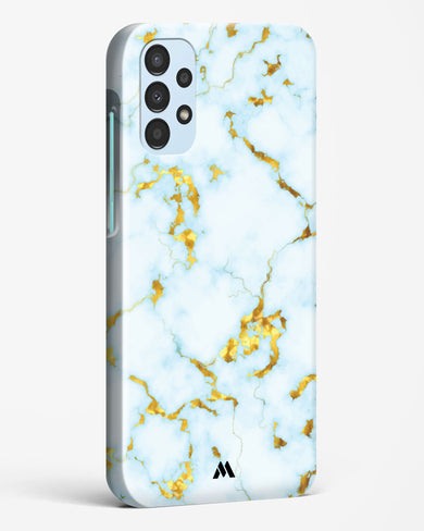 White Gold Marble Hard Case Phone Cover (Samsung)