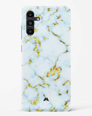 White Gold Marble Hard Case Phone Cover (Samsung)