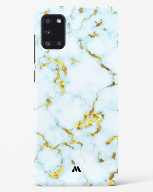 White Gold Marble Hard Case Phone Cover (Samsung)