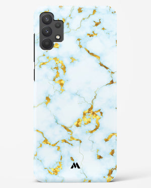 White Gold Marble Hard Case Phone Cover (Samsung)