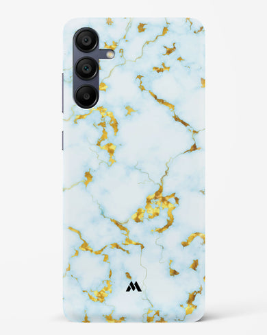 White Gold Marble Hard Case Phone Cover (Samsung)
