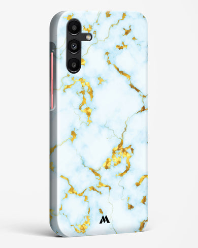 White Gold Marble Hard Case Phone Cover (Samsung)