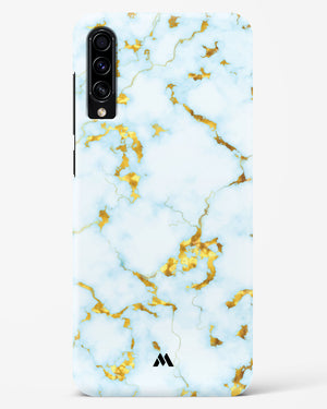 White Gold Marble Hard Case Phone Cover-(Samsung)