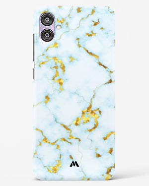 White Gold Marble Hard Case Phone Cover-(Samsung)