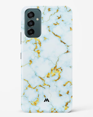 White Gold Marble Hard Case Phone Cover (Samsung)