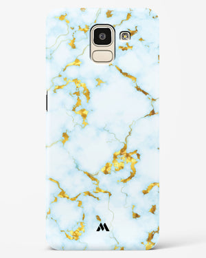 White Gold Marble Hard Case Phone Cover (Samsung)
