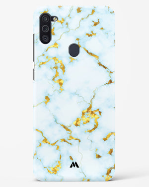 White Gold Marble Hard Case Phone Cover (Samsung)