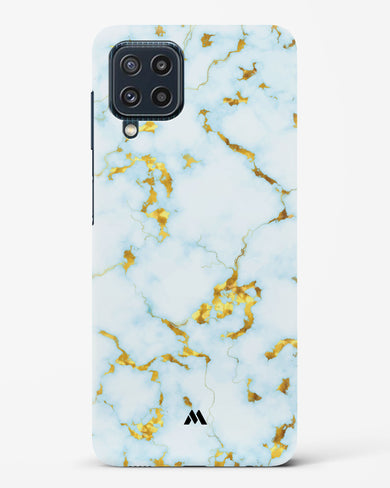 White Gold Marble Hard Case Phone Cover-(Samsung)