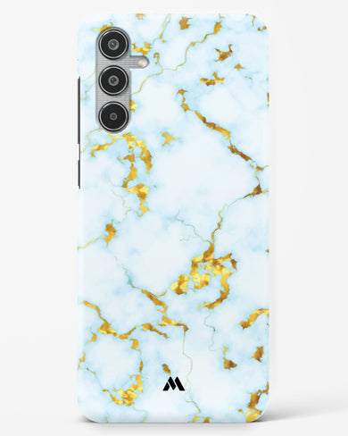 White Gold Marble Hard Case Phone Cover (Samsung)