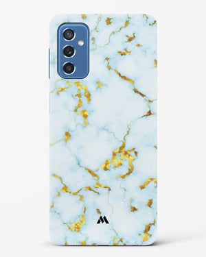 White Gold Marble Hard Case Phone Cover (Samsung)