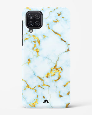 White Gold Marble Hard Case Phone Cover-(Samsung)