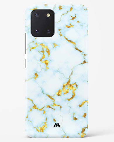 White Gold Marble Hard Case Phone Cover-(Samsung)