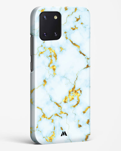 White Gold Marble Hard Case Phone Cover-(Samsung)