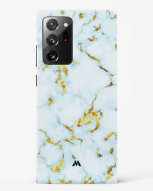 White Gold Marble Hard Case Phone Cover (Samsung)