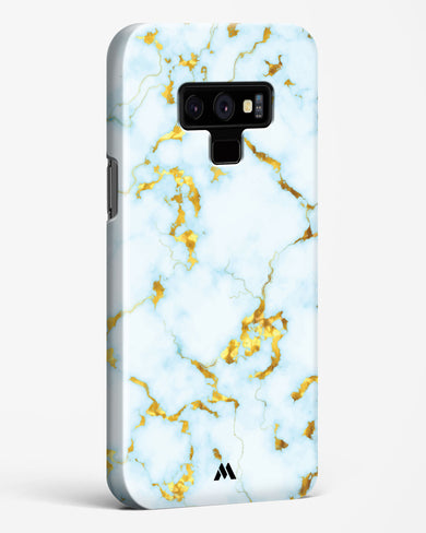 White Gold Marble Hard Case Phone Cover-(Samsung)