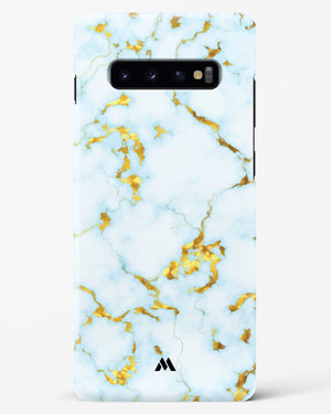 White Gold Marble Hard Case Phone Cover (Samsung)