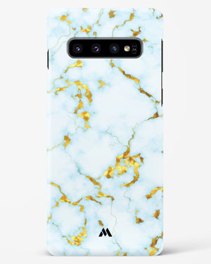 White Gold Marble Hard Case Phone Cover (Samsung)