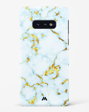 White Gold Marble Hard Case Phone Cover (Samsung)