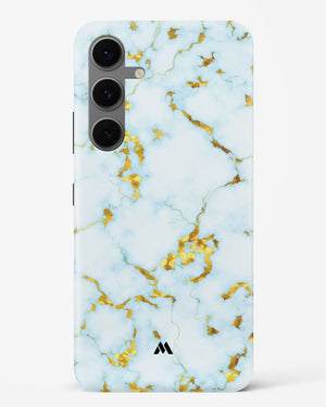 White Gold Marble Hard Case Phone Cover (Samsung)