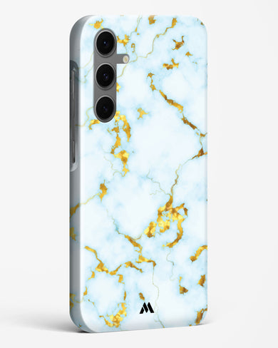 White Gold Marble Hard Case Phone Cover (Samsung)
