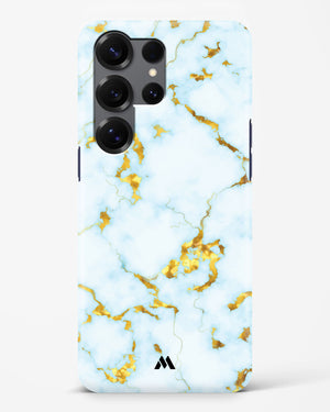 White Gold Marble Hard Case Phone Cover (Samsung)
