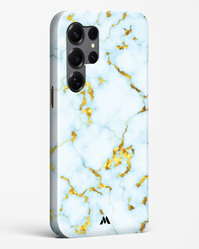 White Gold Marble Hard Case Phone Cover (Samsung)