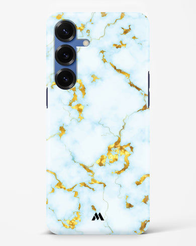 White Gold Marble Hard Case Phone Cover (Samsung)