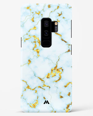 White Gold Marble Hard Case Phone Cover-(Samsung)