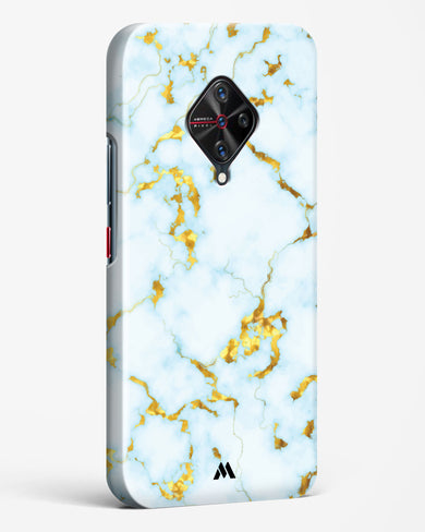 White Gold Marble Hard Case Phone Cover (Vivo)