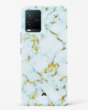 White Gold Marble Hard Case Phone Cover (Vivo)