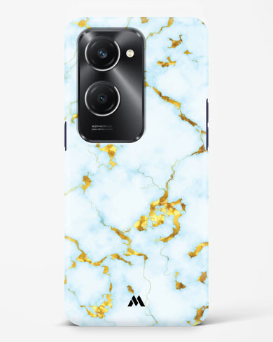 White Gold Marble Hard Case Phone Cover (Vivo)