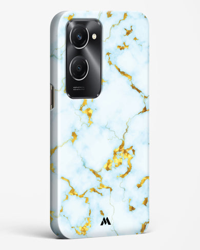 White Gold Marble Hard Case Phone Cover (Vivo)