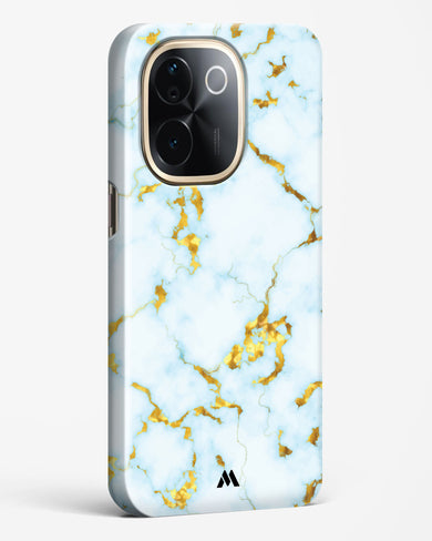 White Gold Marble Hard Case Phone Cover (Vivo)
