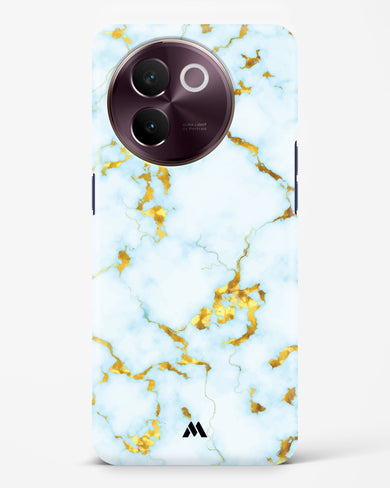 White Gold Marble Hard Case Phone Cover (Vivo)