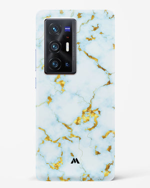 White Gold Marble Hard Case Phone Cover (Vivo)