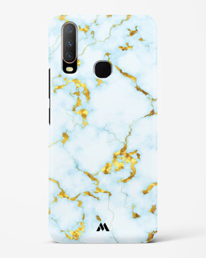 White Gold Marble Hard Case Phone Cover-(Vivo)