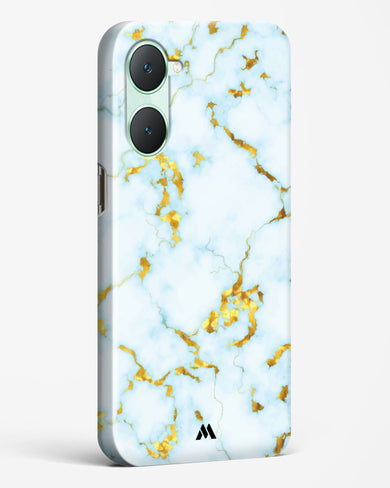 White Gold Marble Hard Case Phone Cover (Vivo)