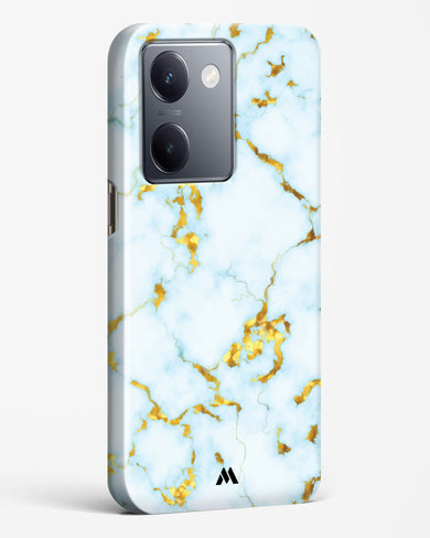 White Gold Marble Hard Case Phone Cover (Vivo)