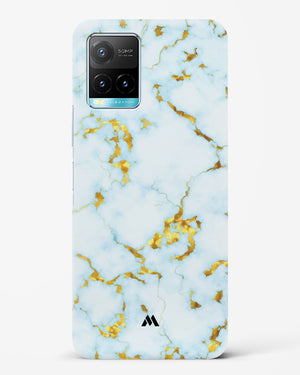 White Gold Marble Hard Case Phone Cover (Vivo)