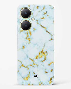 White Gold Marble Hard Case Phone Cover (Vivo)