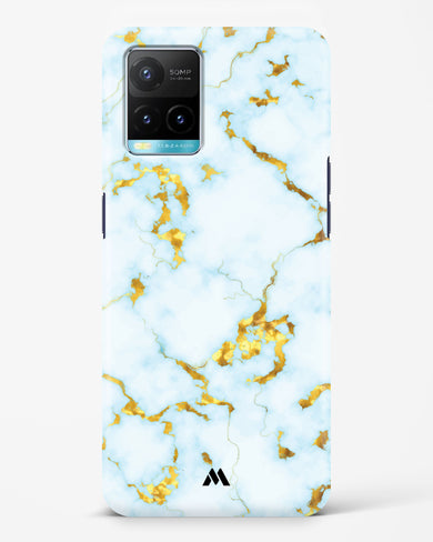 White Gold Marble Hard Case Phone Cover (Vivo)